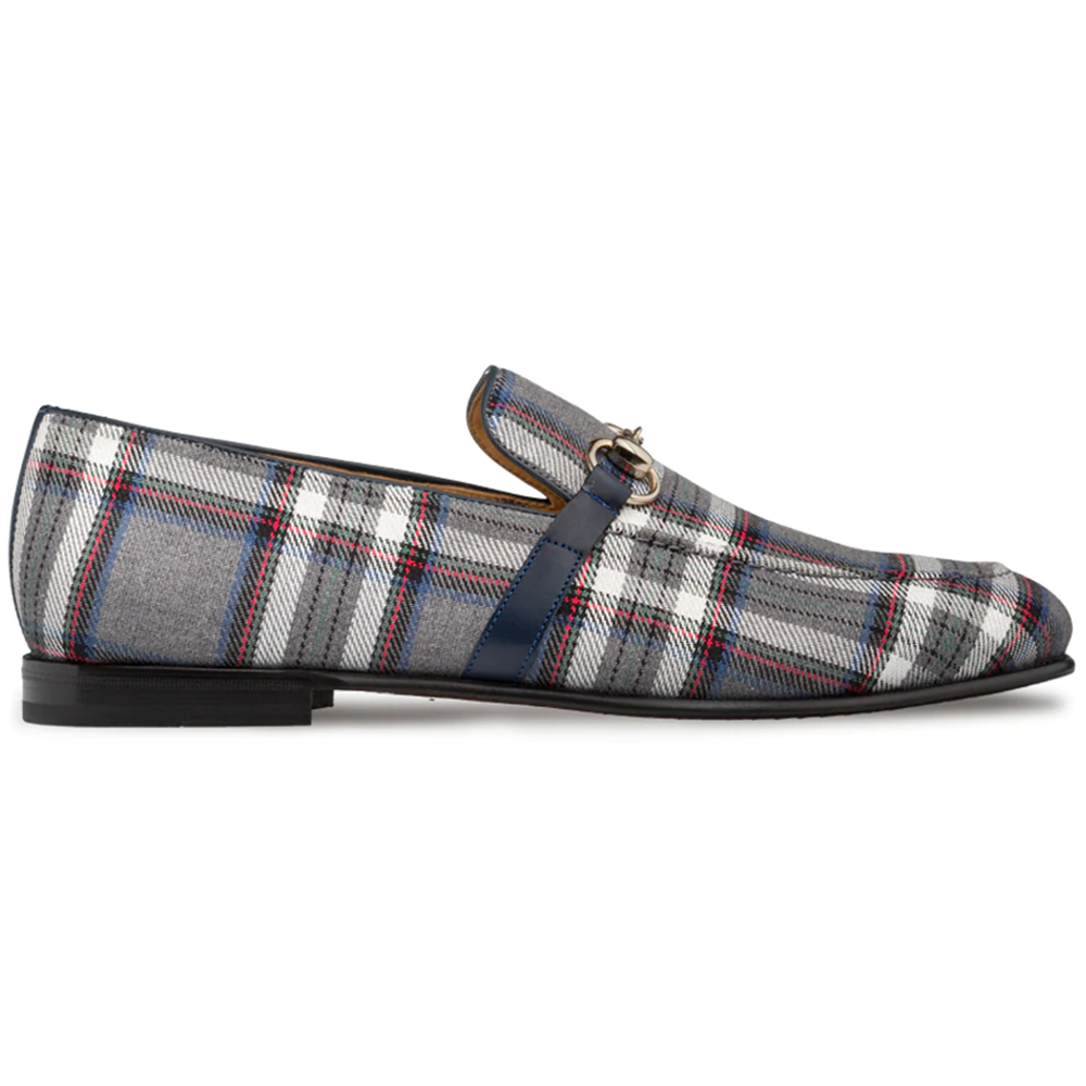 Mezlan Knighton Fabric Shoes Grey