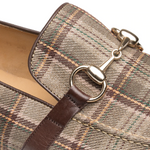 Mezlan Knighton Fabric Shoes Taupe/Brown