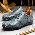 Marco Di Milano Kratos Caiman Crocodile Sneaker Grey