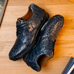 Marco Di Milano Kratos Caiman Crocodile Sneaker Navy
