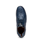 Marco Di Milano Kratos Caiman Crocodile Sneaker Navy