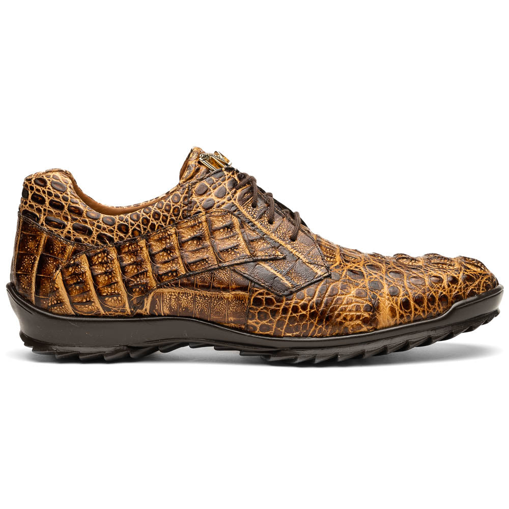 Marco Di Milano Kratos Caiman Crocodile Sneaker Rustic Orix
