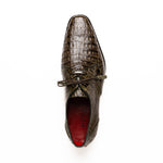 Marco Di Milano Lacio Caiman Crocodile Derby Wood Green