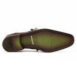 Marco Di Milano Lacio Caiman Crocodile Derby Wood Green