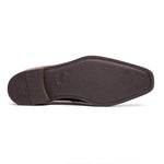 Zelli Lago Italian Calfskin & Linen Penny Loafers Cognac (15-733-CGN)
