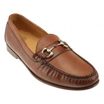 TB Phelps Sheepskin Bit Loafer Pecan