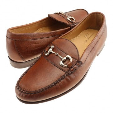 TB Phelps Ventura Sheepskin Bit Loafer Pecan
