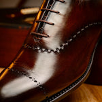 Harris Firenze 1913 Leather Stringed Shoes Brown