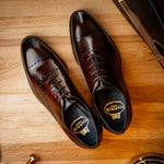 Harris Firenze 1913 Leather Stringed Shoes Brown