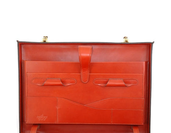 Leather Attache Briefcase