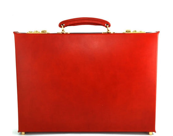 Leather Attache Briefcase