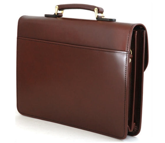 Leather Havana Document Case