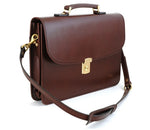 Leather Havana Document Case