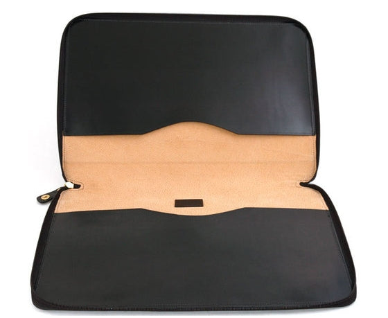 Oakham Leather Zip Folio 