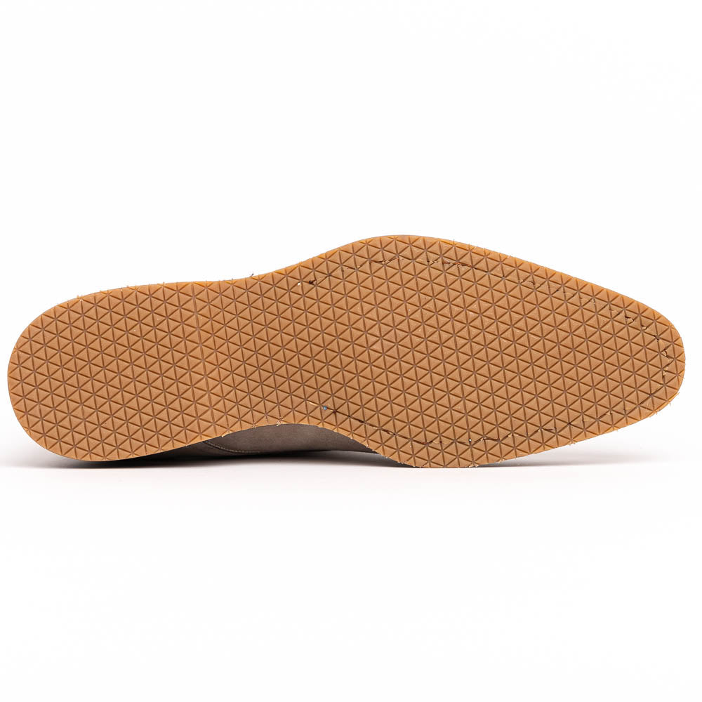 Zelli Legerra Suede Goatskin Double Monkstrap Shoes Sand (56-105-SND)