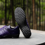 Belvedere Astor Genuine Hornback Caiman Crocodile Crocodile / Calfskin Sneakers Purple (33599)