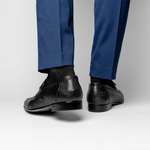 Lombardy Lizard Loafers Black