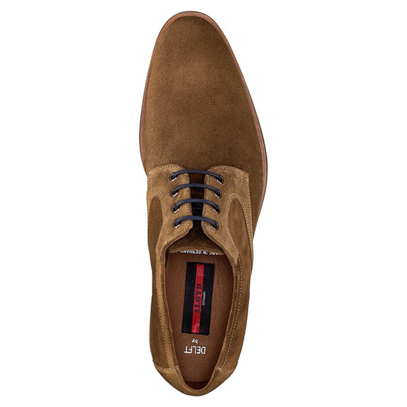 Lloyd Delft Suede Tan Shoes
