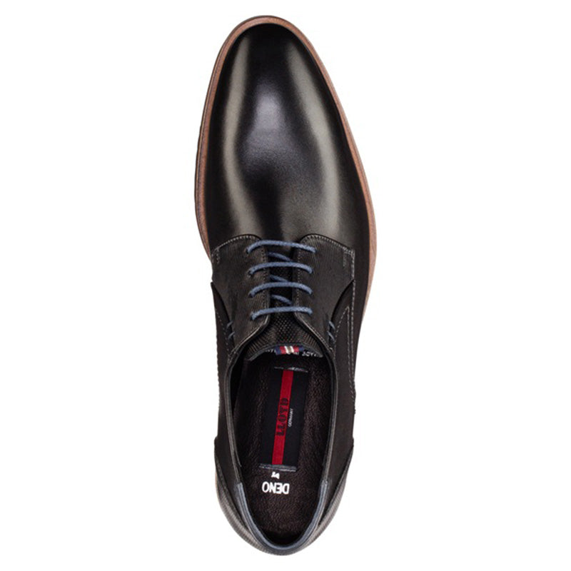 Lloyd Deno Black Shoes | MensDesignerShoe.com