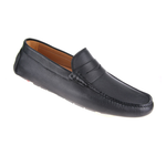 Lloyd Eliseo Penny Loafer Driving Moccasins Black