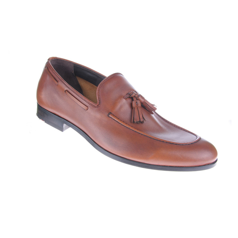 Lloyd Enzio Baby Calfskin Tassel Loafers Siena