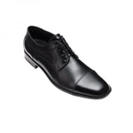 Lloyd Galant Cap Toe Shoes Black