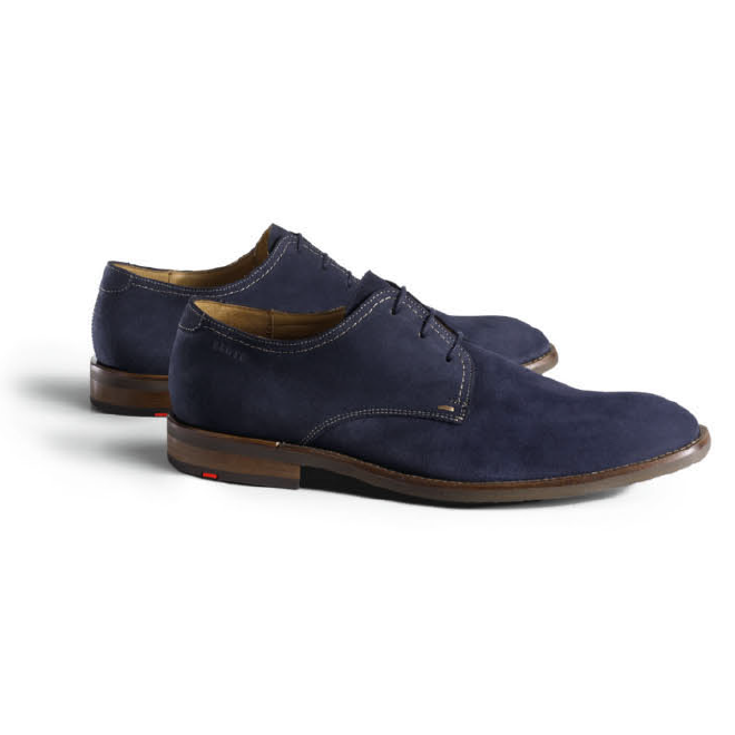 Lloyd Hel Suede Lace Up Shoes Ocean