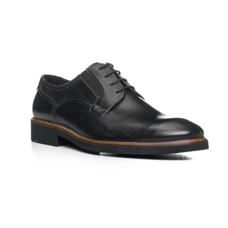 Lloyd Kidron Plain Toe Derby Shoes Black