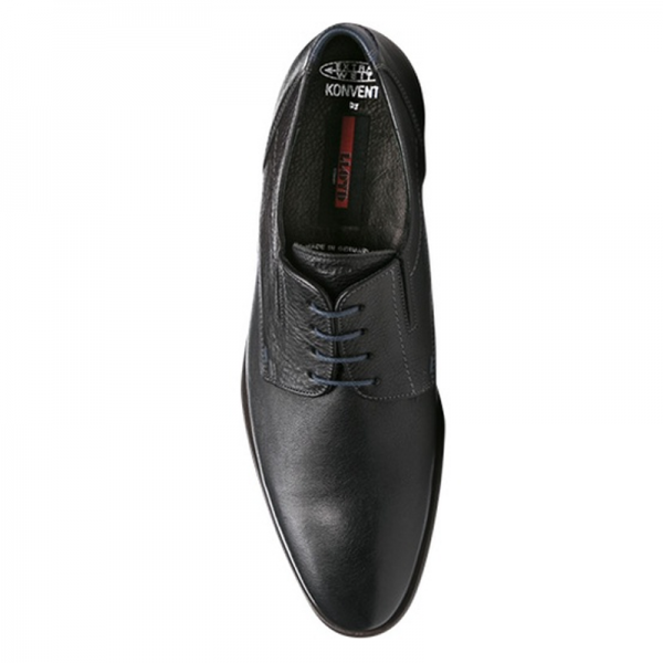 Lloyd Konvent Pebble Grain Derby Shoes Midnight Blue