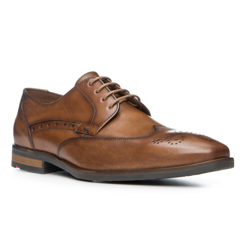 Lloyd Larry Wingtip Shoes Brown