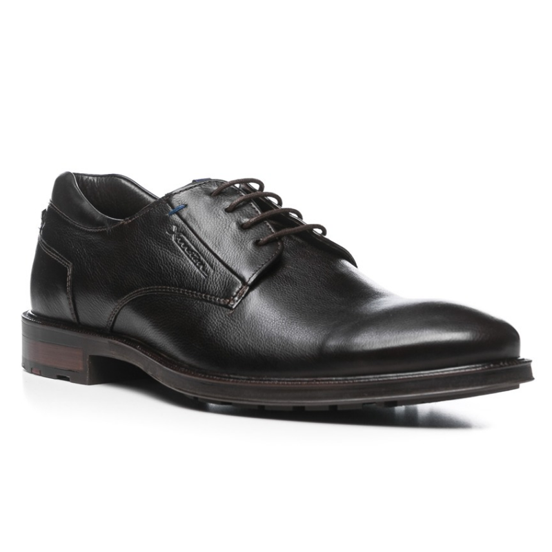 Lloyd Mare Pebble Grain Shoes Dark Brown