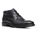 Lloyd Marik Pebble Grain Ankle Boots Black