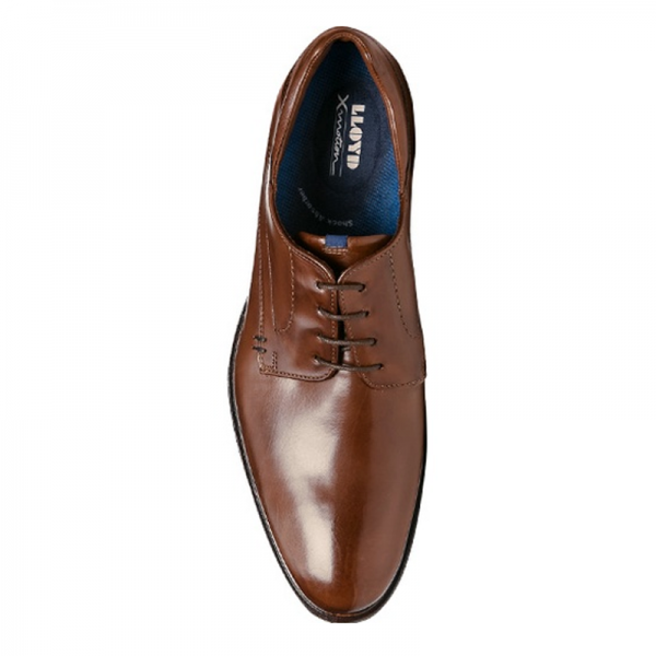 Lloyd Milan Lace Up Shoes Cognac