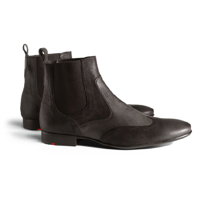Lloyd Murphy Rustic Calfskin Boots TD Moro