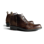 Lloyd Saphir Antiqued Lace Up Boots Saddle