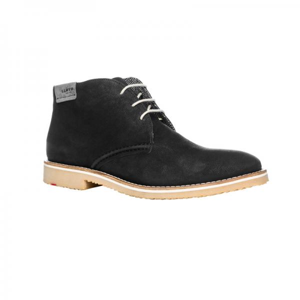 Lloyd Spider Suede Boots Black