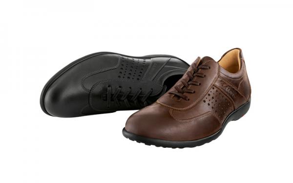 Lloyd Kasar Perforated Leather Sneakers Porchino