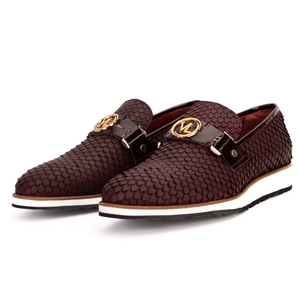 Vinci Leather The Legacy Leather Loafer Burgundy
