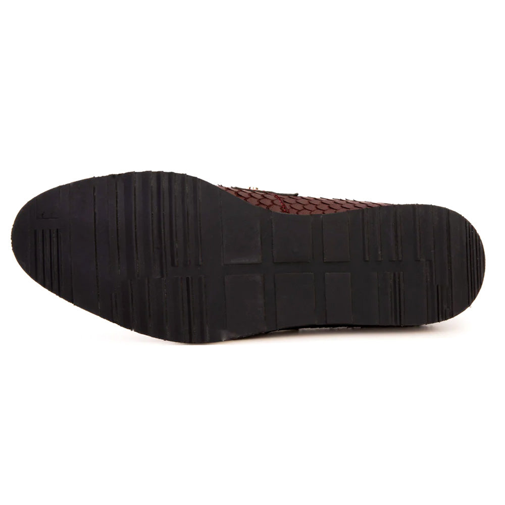 Vinci Leather The Legacy Leather Loafer Burgundy