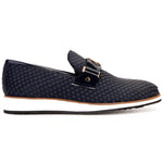 Vinci Leather The Legacy Leather Loafer Navy