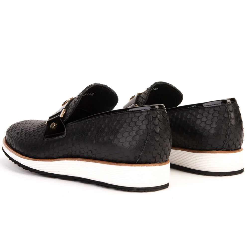Vinci Leather The Legacy Leather Loafer Black