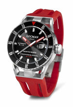 Locman Mens Monte Cristo Professional Diving Watch Red 513BKRDRD