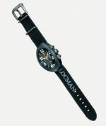 Locman Mens Nuovo Carbonia Watch Black 100BKCRBQ