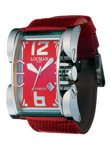 Locman Mens Latin Lover Watch Red 50000RD0005LUR