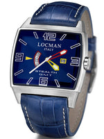 Locman Mens Stealth GMT Video Watch Blue 30000BLFYLRPSB