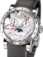 Locman Mens Toscano Watch White 294TAWHNNKCGOK