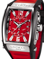 Locman Mens Tremila Watch Red 26000RDNWH5BKW
