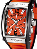 Locman Mens Tremila Watch Orange 26000ORNBK5BKO