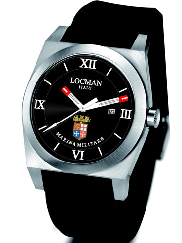 Locman Mens Stealth Marina Limited Edition Black 201MMBK