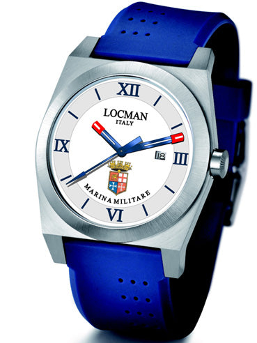 Locman Mens Stealth Marina Limited Edition White 201MMWH